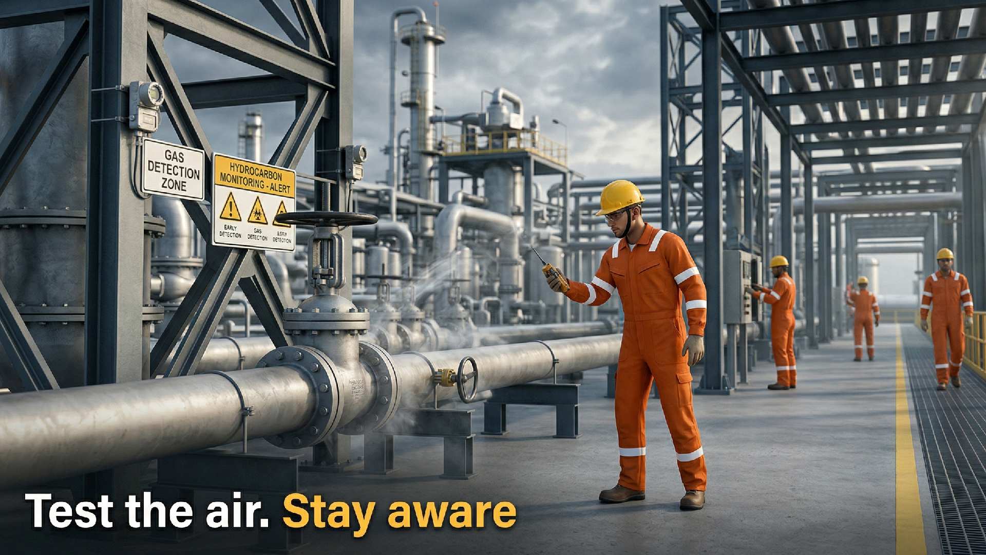 ONG-025 - Hydrocarbon Leak &amp; Gas Detection Response