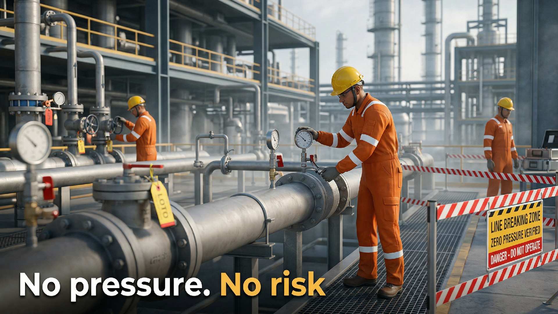 ONG-041 - Pressure Testing &amp; Line Breaking Safety